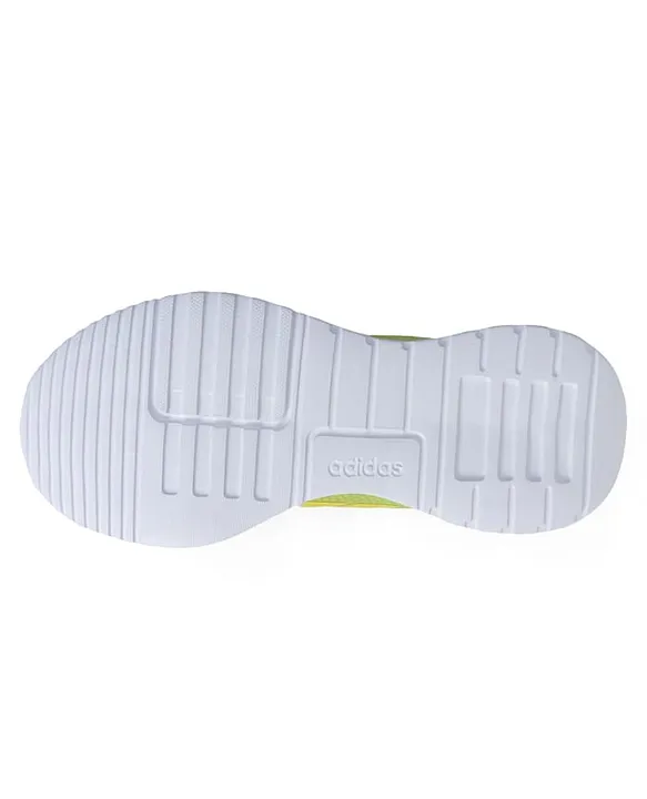 ADIDAS KIDS Lace Up Causal Shoes with Stripes - Yellow - Image 2